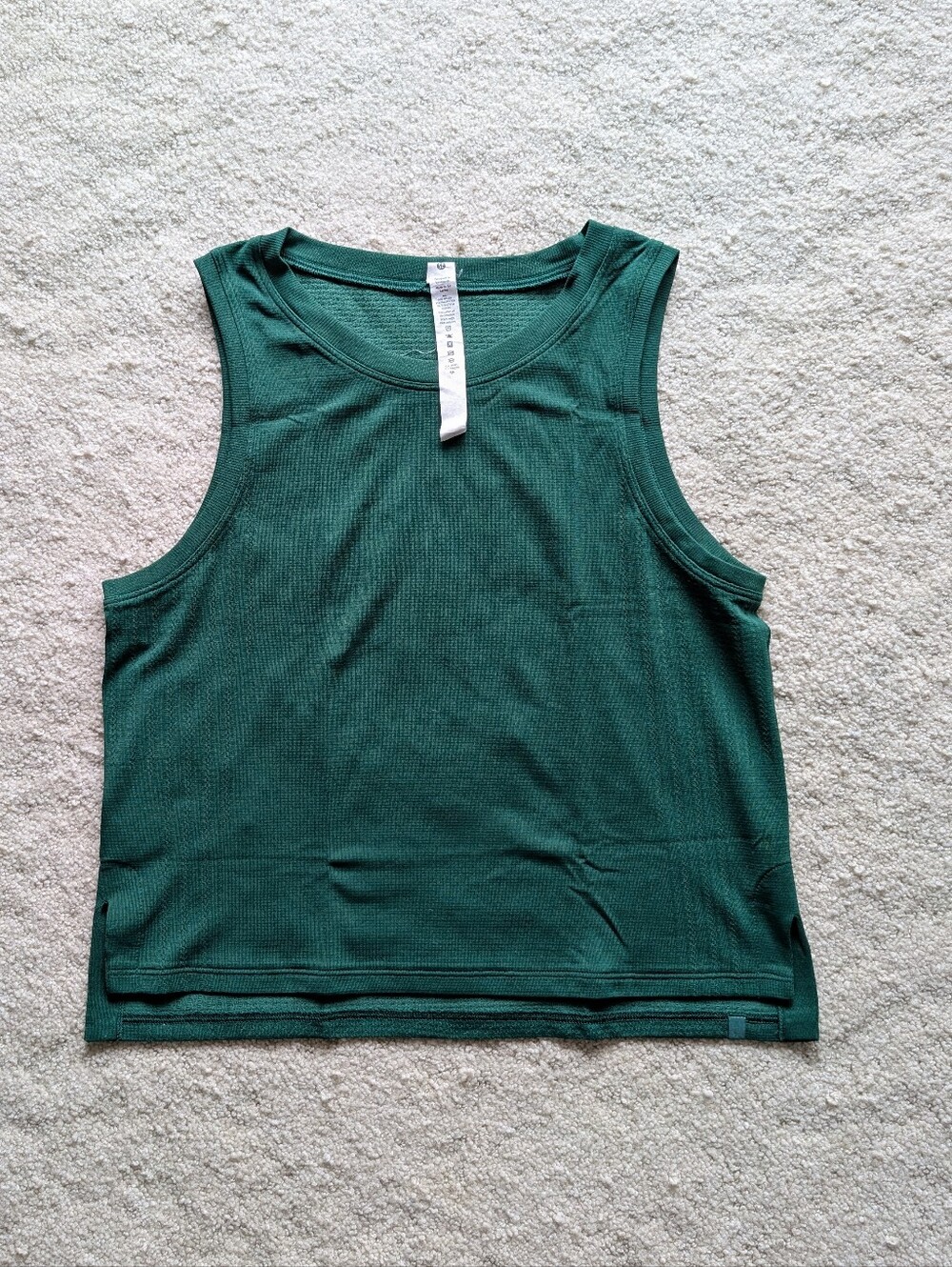 Lululemon Train to Be Tank Top Everglade Green Size 4